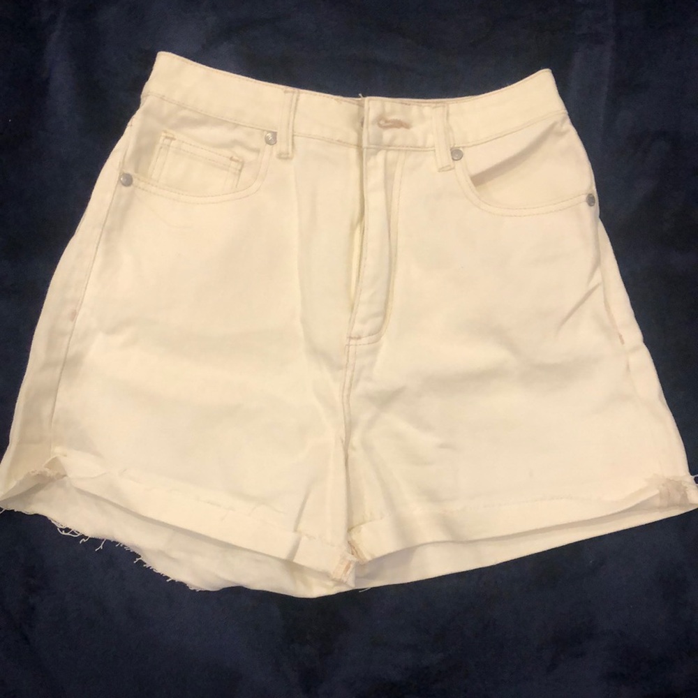 High rise shorts